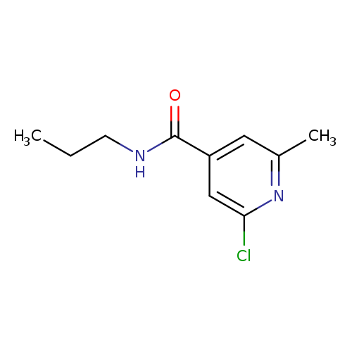 2-Chloro-6-methyl-N-propylpyridine-4-carboxamide