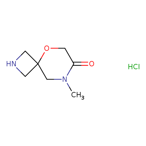 8-methyl-5-oxa-2,8-diazaspiro[3.5]nonan-7-onehydrochloride