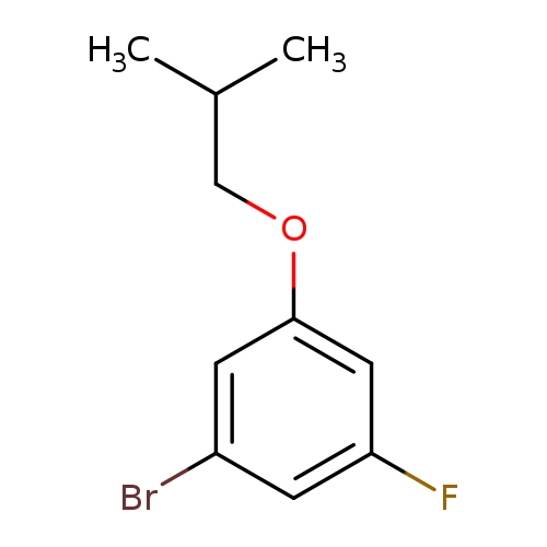 1-Bromo-3-fluoro-5-(2-methylpropoxy)benzene