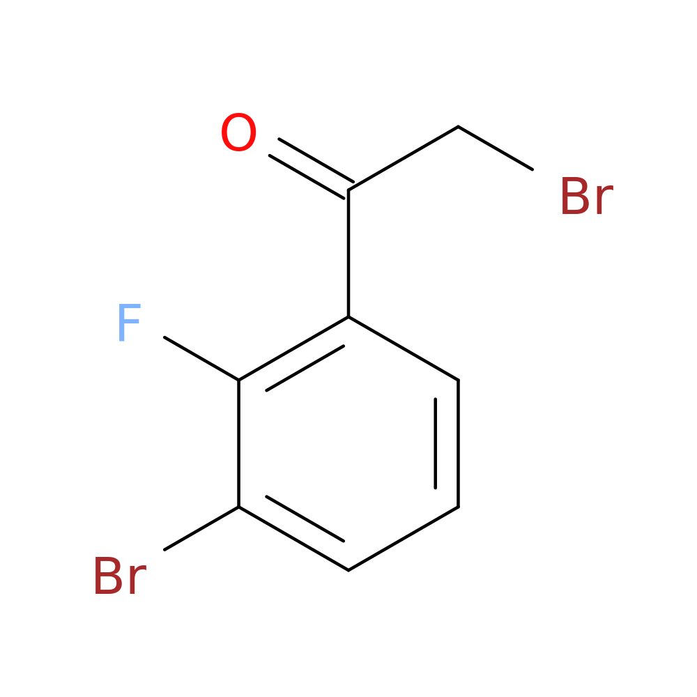 3-Bromo-2-fluorophenacyl bromide