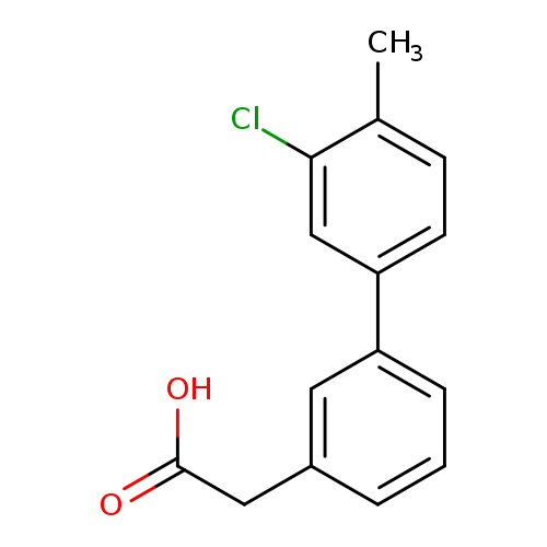 3-(3-Chloro-4-methylphenyl)phenylacetic acid