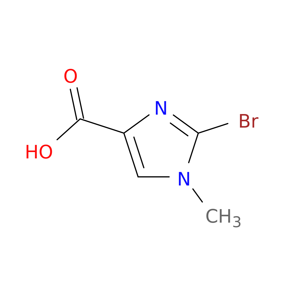 2-Bromo-1-methyl-1H-imidazole-4-carboxylic acid