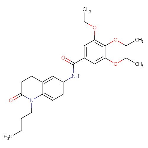N-(1-butyl-2-oxo-1,2,3,4-tetrahydroquinolin-6-yl)-3,4,5-triethoxybenzamide