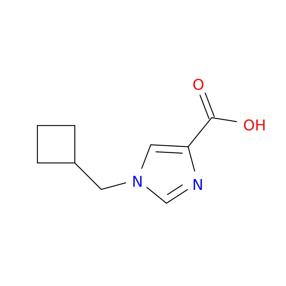 1-(cyclobutylmethyl)-1H-imidazole-4-carboxylic acid