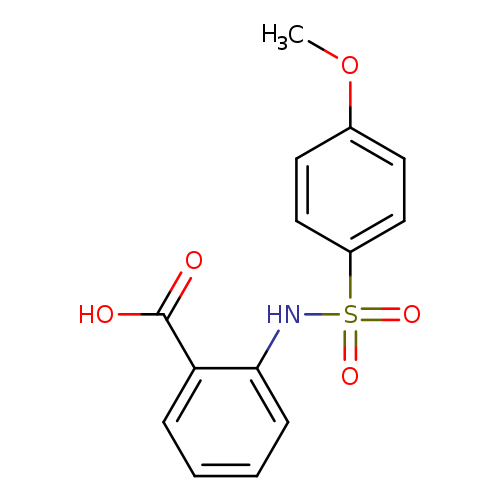 2-(4-Methoxyphenylsulfonamido)benzoic acid