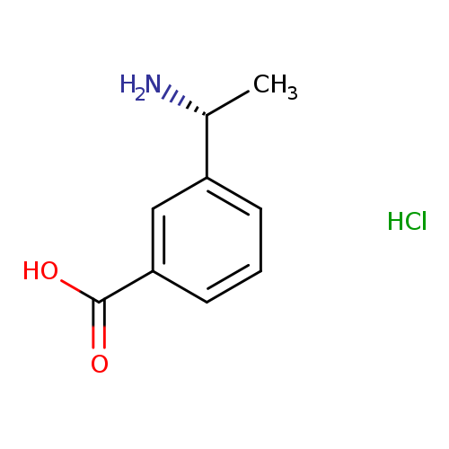 (R)-3-(1-aminoethyl)benzoic acid hydrochloride