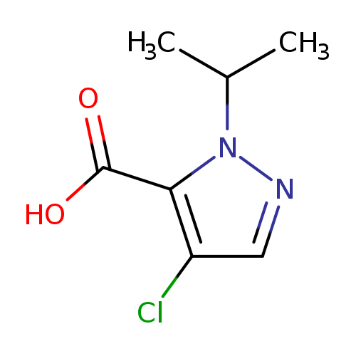 4-Chloro-1-isopropyl-1H-pyrazole-5-carboxylic acid