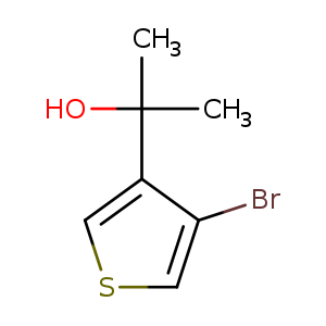2-(4-bromothiophen-3-yl)propan-2-ol