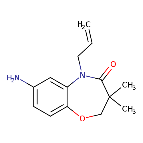 5-Allyl-7-amino-3,3-dimethyl-2,3-dihydro-1,5-benzoxazepin-4(5H)-one
