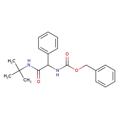 N-Cbz-N'-tert-Butyl-DL-phenylglycinamide