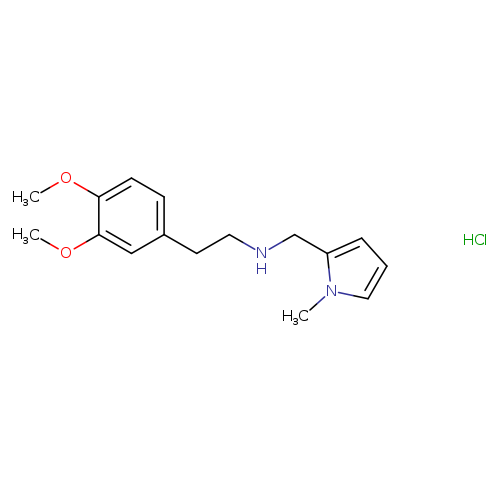 [2-(3,4-dimethoxyphenyl)ethyl][(1-methyl-1H-pyrrol-2-yl)methyl]amine hydrochloride