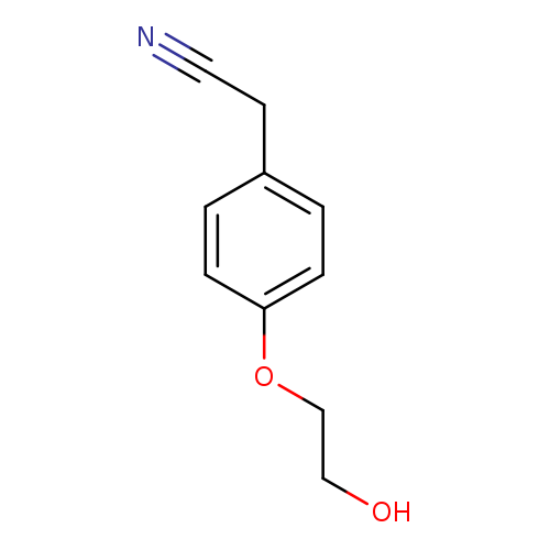 2-[4-(2-hydroxyethoxy)phenyl]acetonitrile
