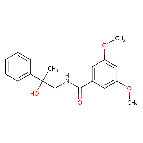 N-(2-hydroxy-2-phenylpropyl)-3,5-dimethoxybenzamide