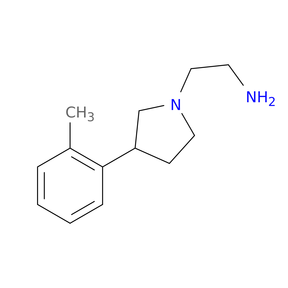 2-[3-(2-Methylphenyl)pyrrolidin-1-yl]ethanamine