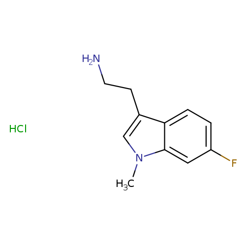2-(6-fluoro-1-methyl-1H-indol-3-yl)ethan-1-amine hydrochloride
