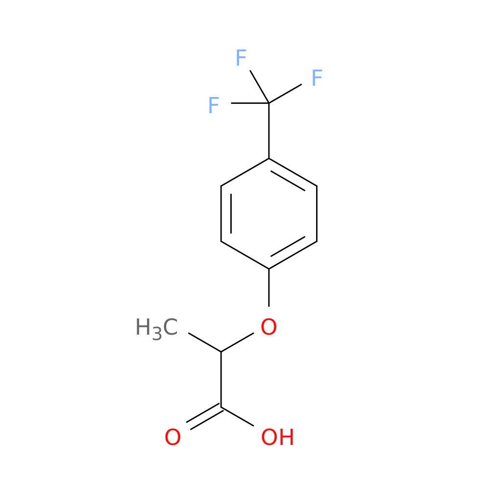 2-[4-(Trifluoromethyl)phenoxy]propanoic acid