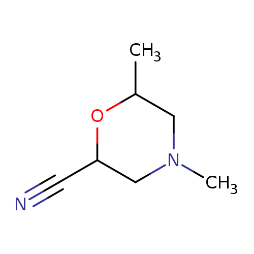 4,6-dimethylmorpholine-2-carbonitrile