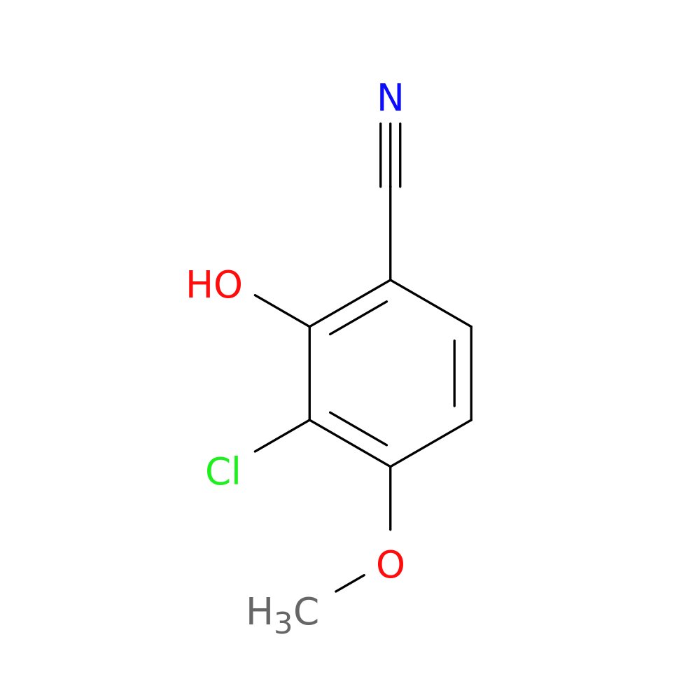 3-chloro-2-hydroxy-4-methoxybenzonitrile