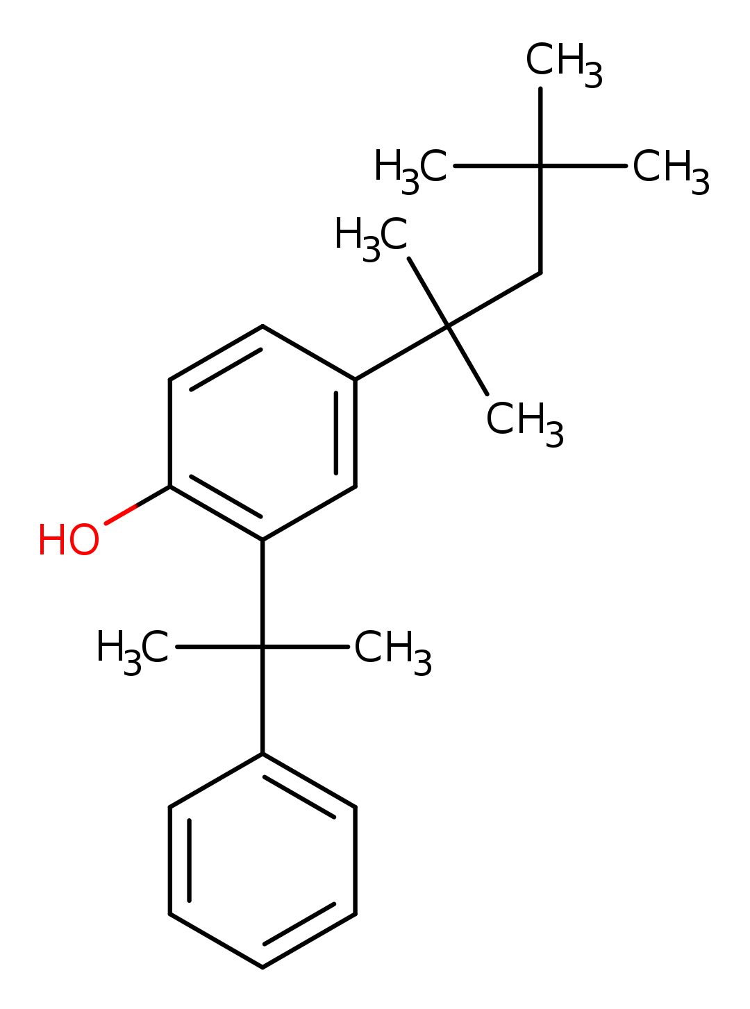 Phenol, 2-(1-methyl-1-phenylethyl)-4-(1,1,3,3-tetramethylbutyl)-