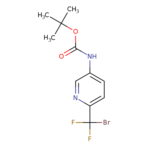 tert-butyl N-[6-(bromodifluoromethyl)pyridin-3-yl]carbamate