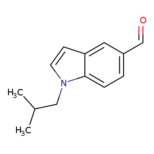 1-(2-Methylpropyl)-1h-indole-5-carbaldehyde
