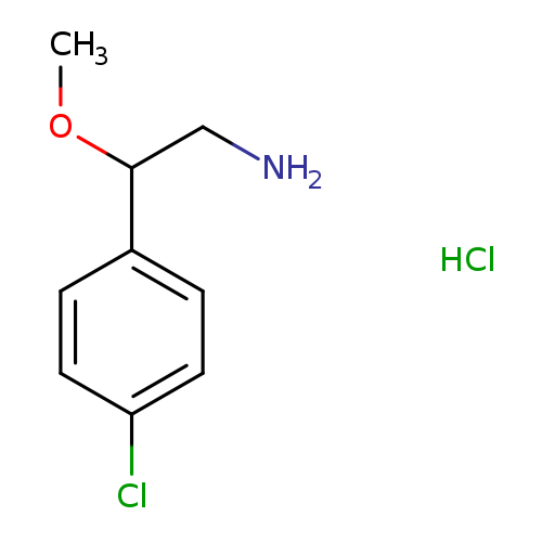 2-(4-Chlorophenyl)-2-methoxyethan-1-amine hydrochloride