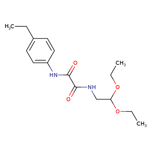 N-(2,2-diethoxyethyl)-N'-(4-ethylphenyl)ethanediamide