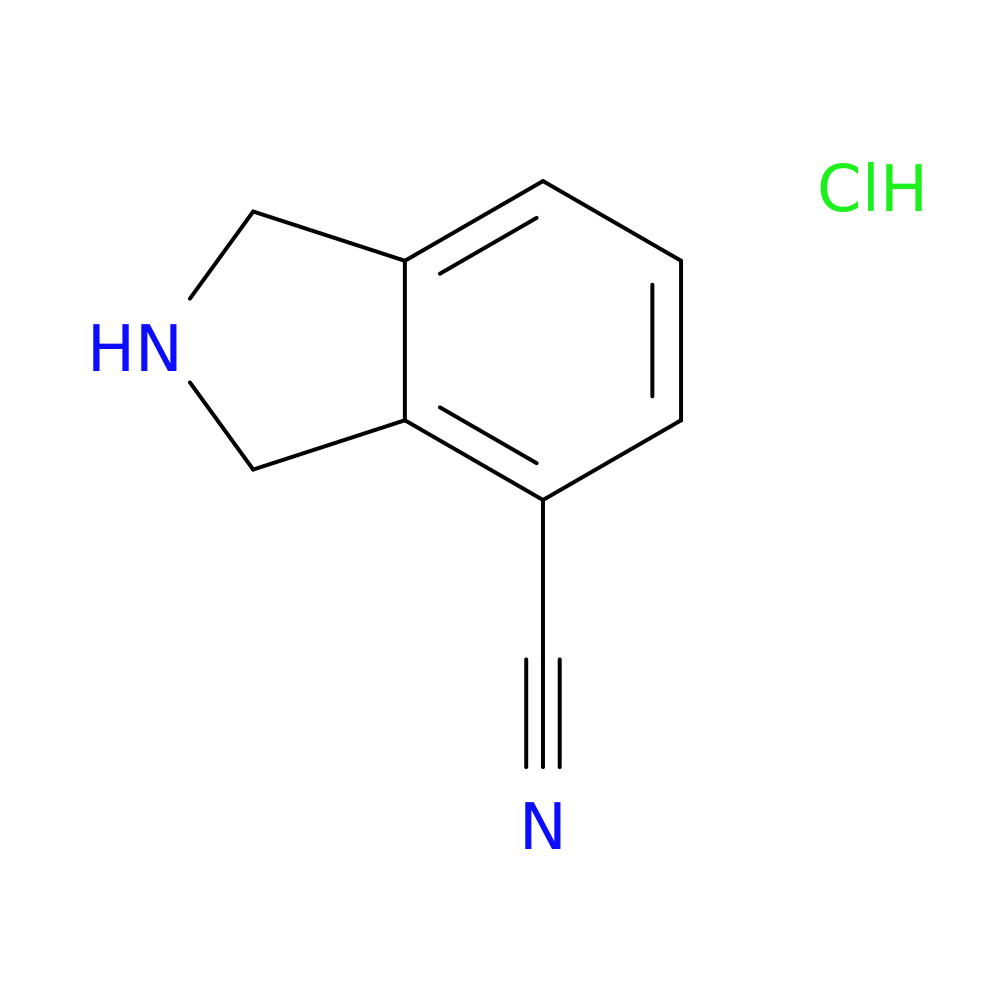 Isoindoline-4-carbonitrile hydrochloride
