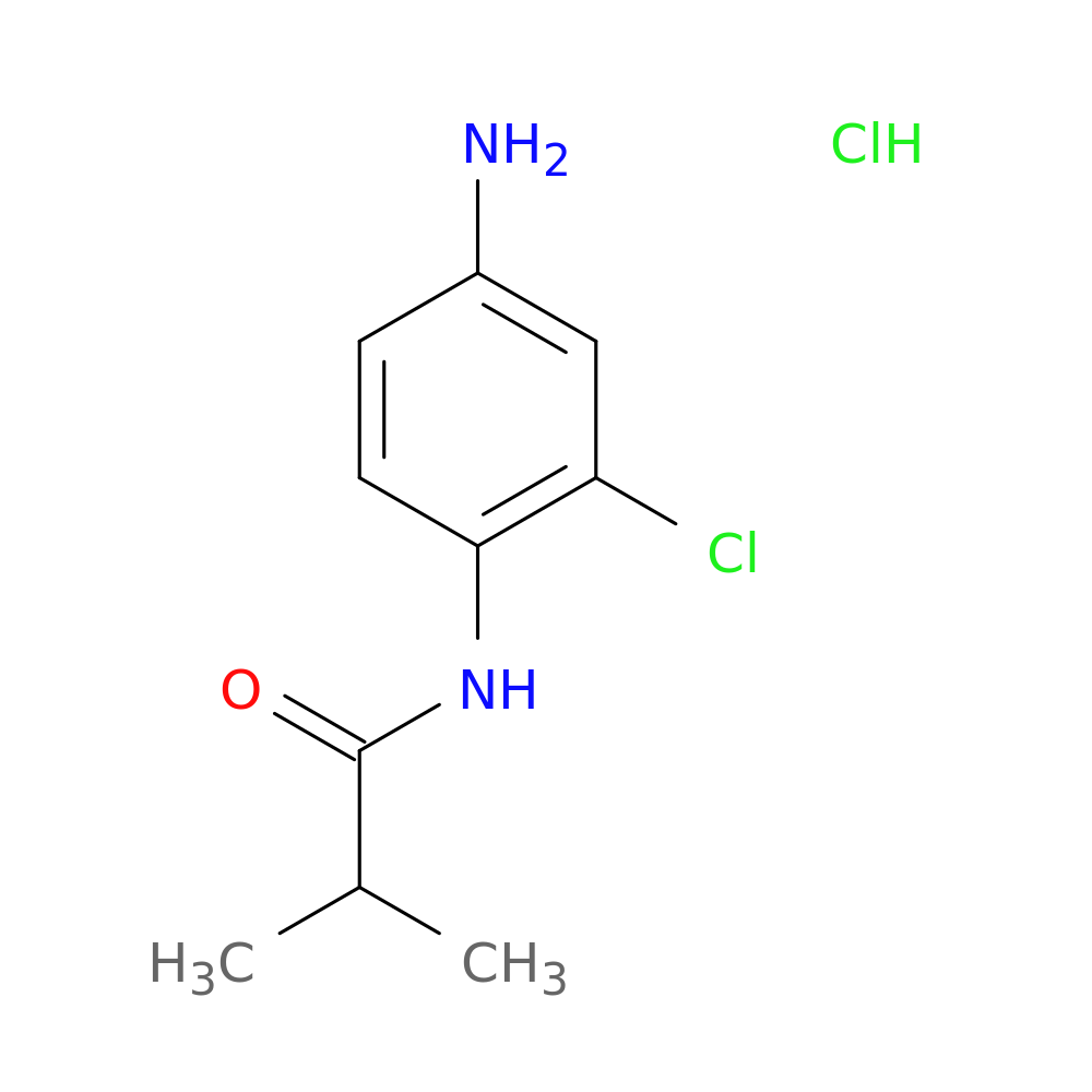 N-(4-Amino-2-chlorophenyl)-2-methylpropanamide hydrochloride