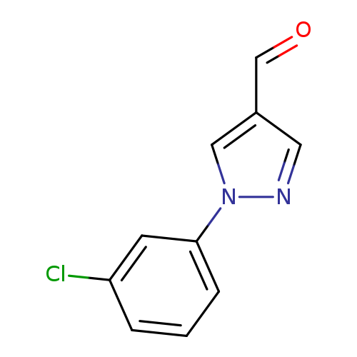 1-(3-Chlorophenyl)pyrazole-4-carbaldehyde