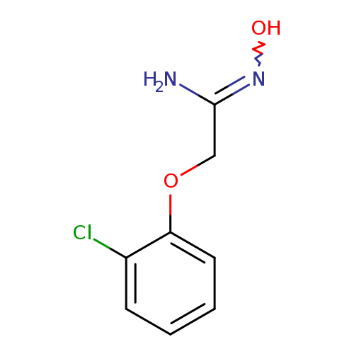 2-(2-Chlorophenoxy)-N'-hydroxyacetimidamide