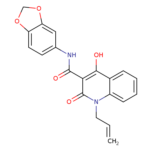 N-(2H-1,3-benzodioxol-5-yl)-4-hydroxy-2-oxo-1-(prop-2-en-1-yl)-1,2-dihydroquinoline-3-carboxamide