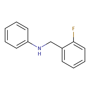 N-[(2-fluorophenyl)methyl]aniline