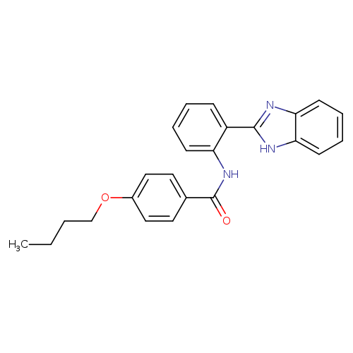 N-[2-(1H-1,3-benzodiazol-2-yl)phenyl]-4-butoxybenzamide