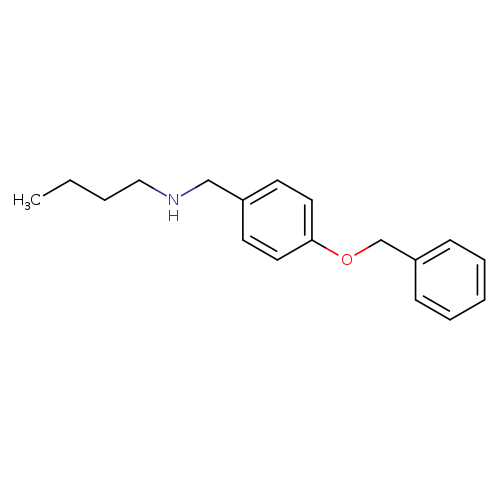 {[4-(benzyloxy)phenyl]methyl}(butyl)amine