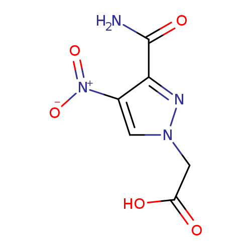 2-(3-carbamoyl-4-nitro-1H-pyrazol-1-yl)acetic acid