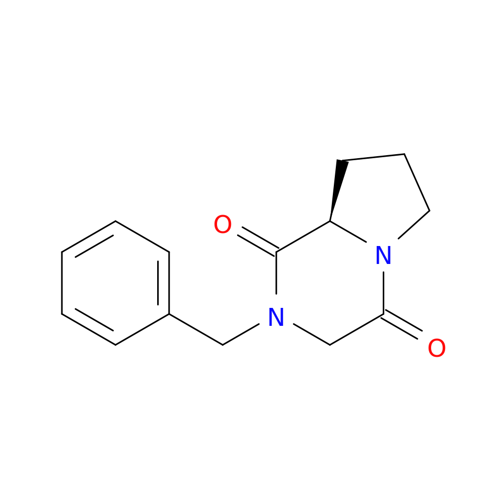 (8aR)-2-benzyl-6,7,8,8a-tetrahydro-3H-pyrrolo[1,2-a]pyrazine-1,4-dione