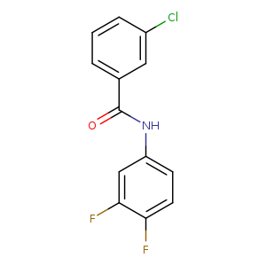 3-Chloro-n-(3,4-difluorophenyl)benzamide