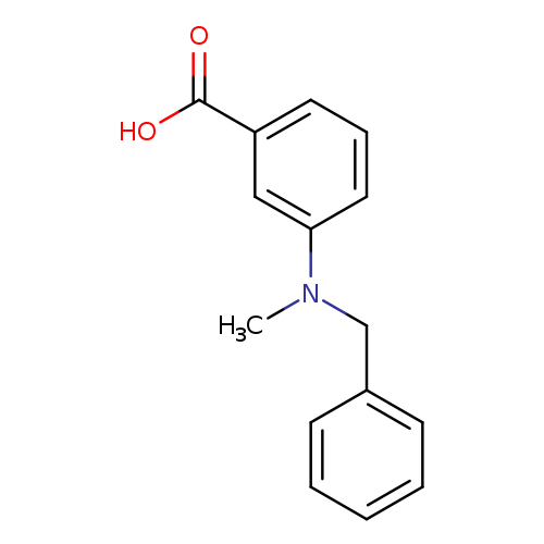 3-[benzyl(methyl)amino]benzoic acid