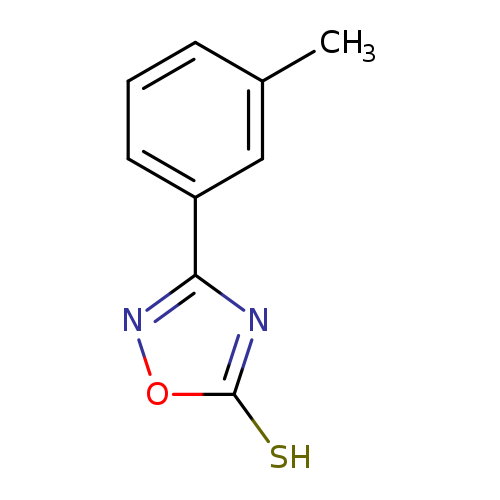 3-(3-methylphenyl)-1,2,4-oxadiazole-5-thiol