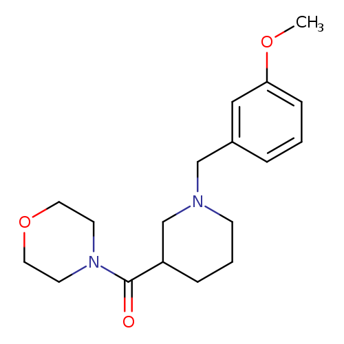 4-{1-[(3-methoxyphenyl)methyl]piperidine-3-carbonyl}morpholine