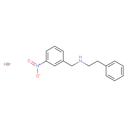 N-(3-nitrobenzyl)-2-phenylethanamine hydrobromide