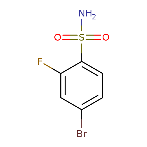 4-Bromo-2-fluorobenzenesulfonamide