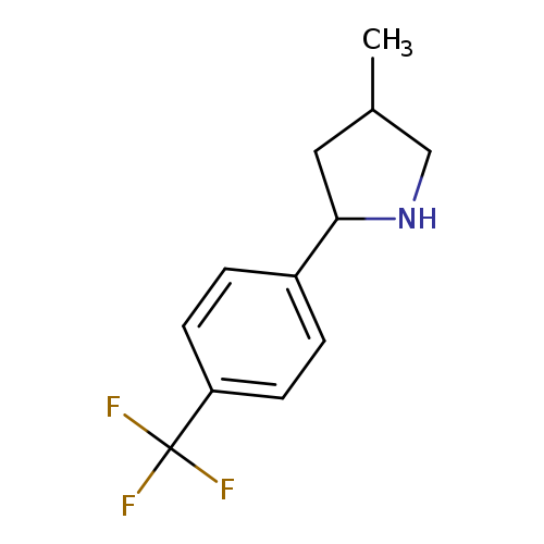 Pyrrolidine, 4-methyl-2-[4-(trifluoromethyl)phenyl]- (9CI)