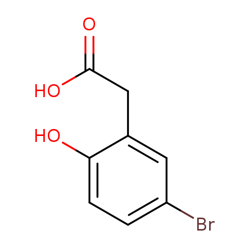 5-Bromo-2-hydroxyphenylacetic acid