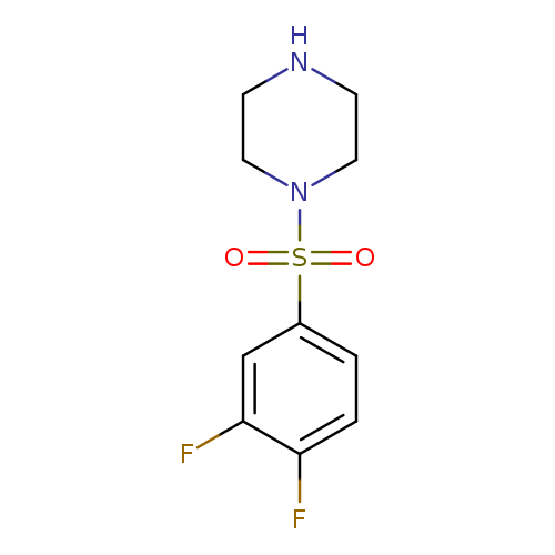 1-((3,4-Difluorophenyl)sulfonyl)piperazine