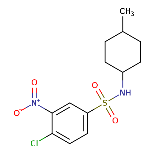 4-Chloro-N-(4-methylcyclohexyl)-3-nitrobenzenesulfonamide