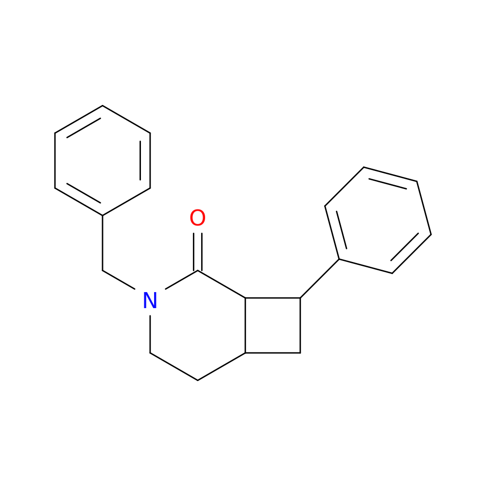 3-benzyl-8-phenyl-3-azabicyclo[4.2.0]octan-2-one