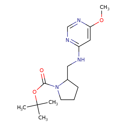 2-[(6-Methoxy-pyrimidin-4-ylamino)-methyl]-pyrrolidine-1-carboxylic acid tert-butyl ester