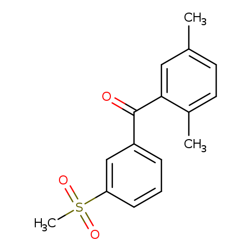 (2,5-Dimethylphenyl)(3-methanesulfonylphenyl)methanone